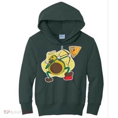 Avocado Cupid Kids Hoodie