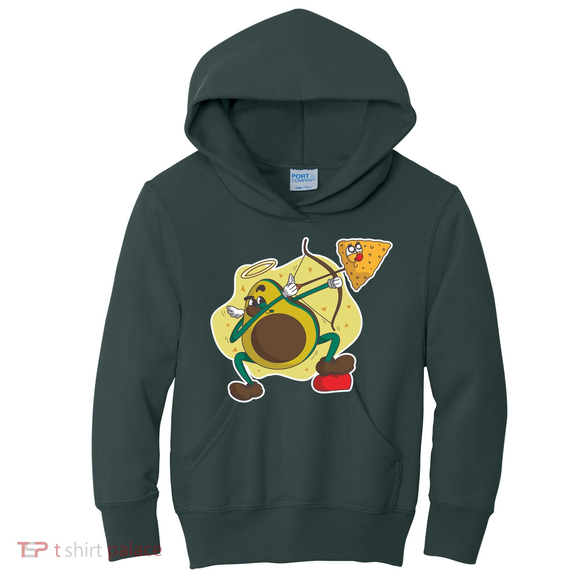 Avocado Cupid Kids Hoodie