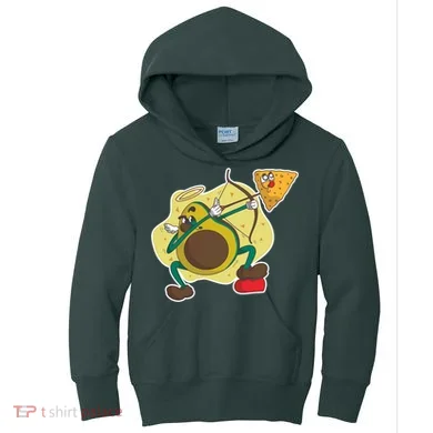 Avocado Cupid Kids Hoodie