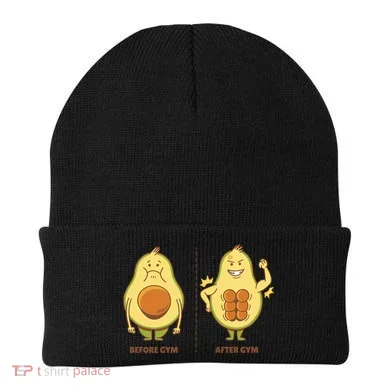 Avocado Gym Abs Beanie