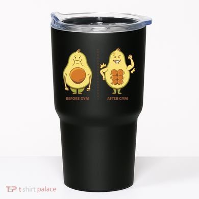 Avocado Gym Abs Tumbler