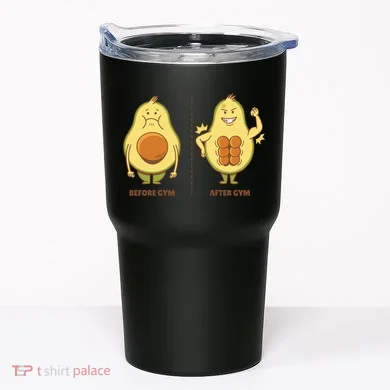 Avocado Gym Abs Tumbler