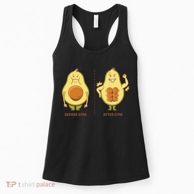 Avocado Gym Abs Women's Tank Top