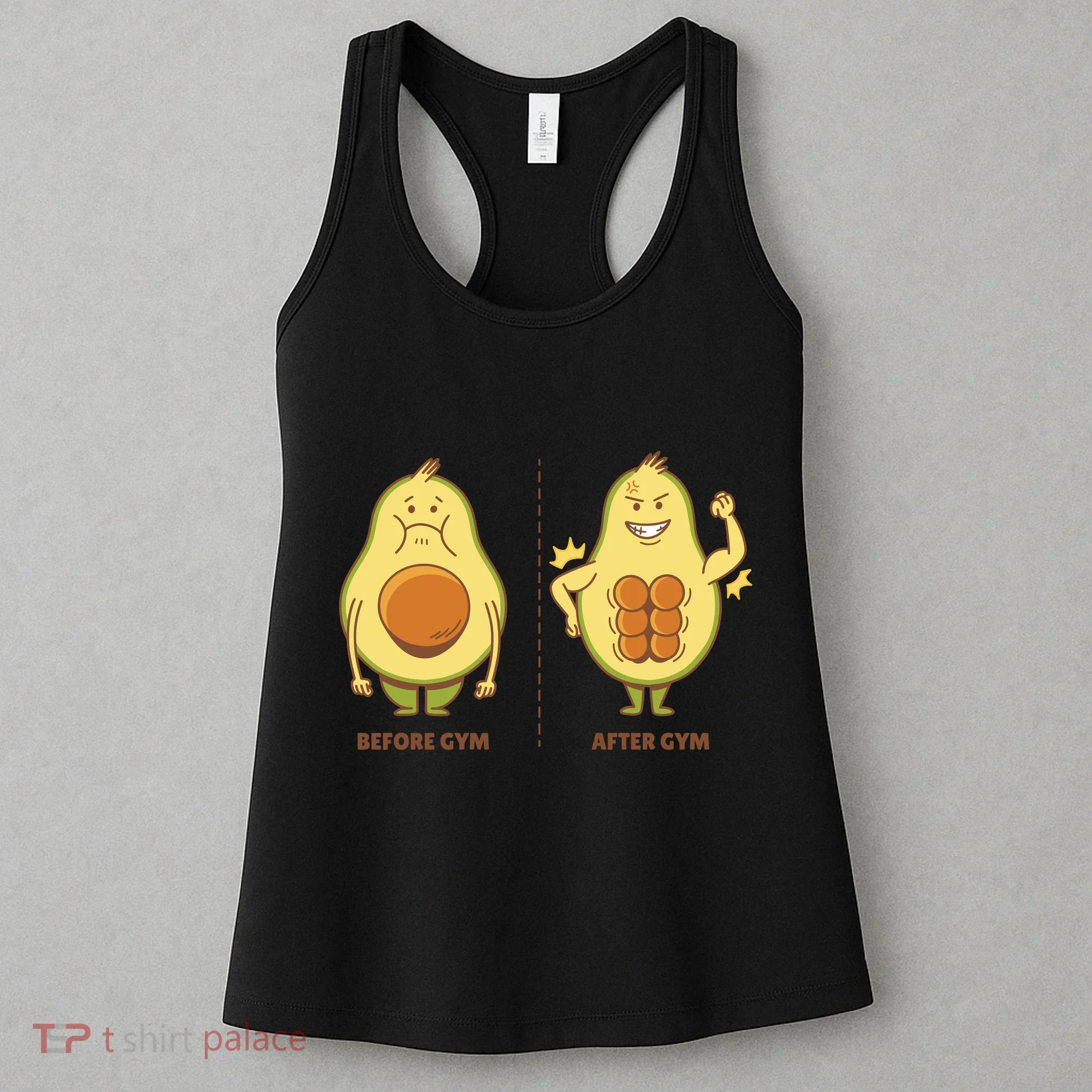 Avocado Gym Abs Women's Tank Top