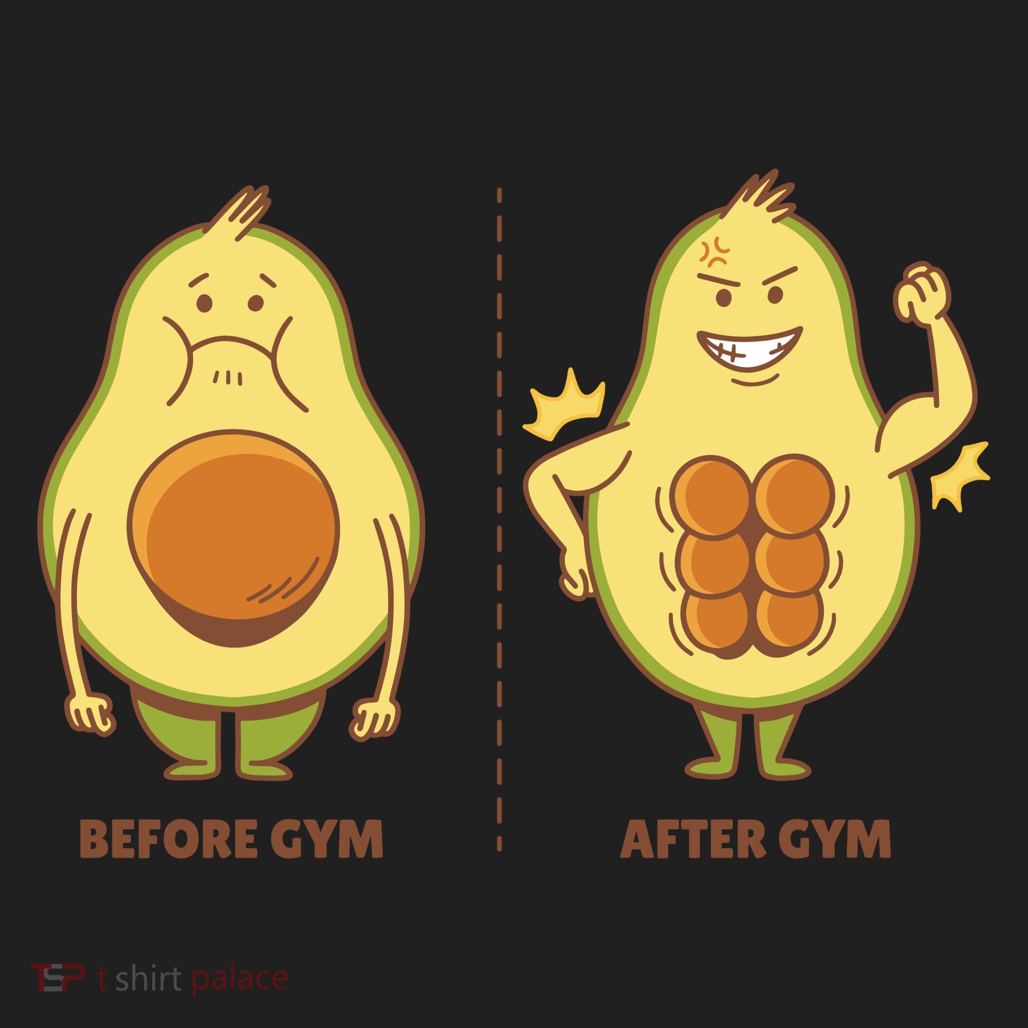 Avocado Gym Abs Hat