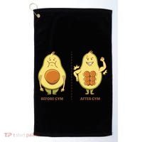 Avocado Gym Abs Golf Towel thumb 0
