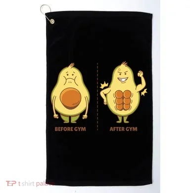 Avocado Gym Abs Golf Towel