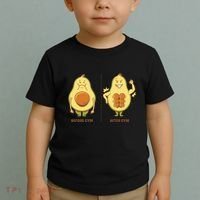 Avocado Gym Abs Toddler T-Shirt thumb 2