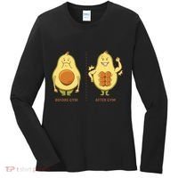 Avocado Gym Abs Women's Long Sleeve Shirt thumb 0