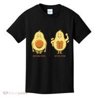 Avocado Gym Abs Kids T-Shirt thumb 0
