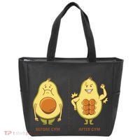 Avocado Gym Abs Tote Bag thumb 0