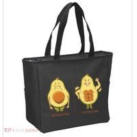 Avocado Gym Abs Tote Bag thumb 2