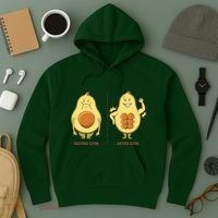 Avocado Gym Abs Hoodie thumb 3