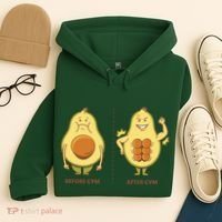 Avocado Gym Abs Hoodie thumb 4