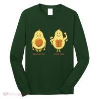 Avocado Gym Abs Long Sleeve Shirt thumb 0