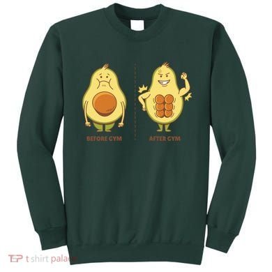 Avocado Gym Abs Sweatshirt