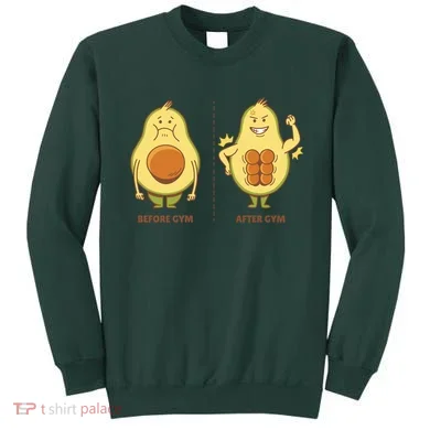 Avocado Gym Abs Sweatshirt
