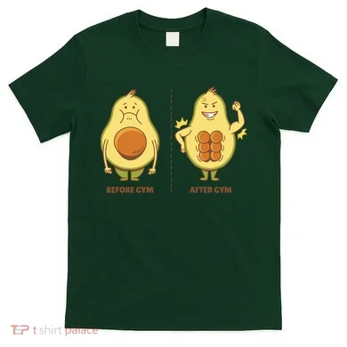 Avocado Gym Abs T-Shirt