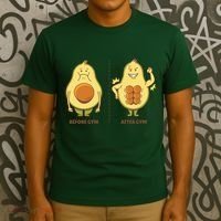 Avocado Gym Abs T-Shirt thumb 3