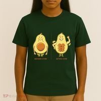 Avocado Gym Abs T-Shirt thumb 4