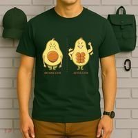 Avocado Gym Abs T-Shirt thumb 6