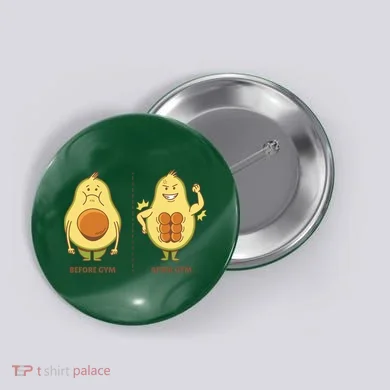 Avocado Gym Abs Button
