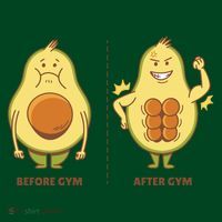 Avocado Gym Abs Pajama Set thumb 2