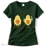 Avocado Gym Abs Women's T-Shirt thumb 0