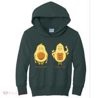 Avocado Gym Abs Kids Hoodie thumb 0