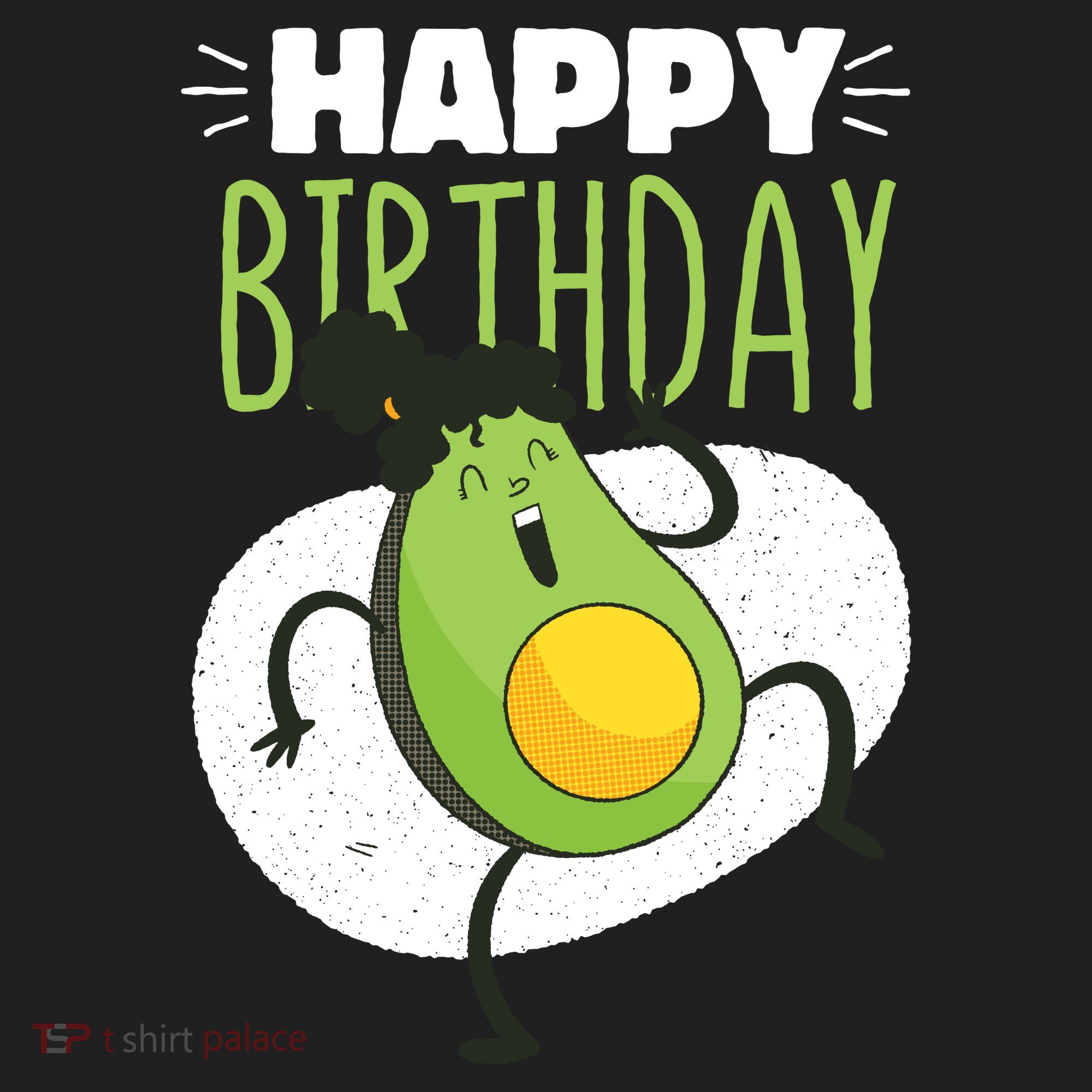 Avocado Happy Birthday Women's Sweatshirt