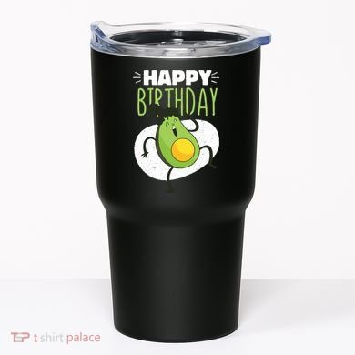 Avocado Happy Birthday Tumbler