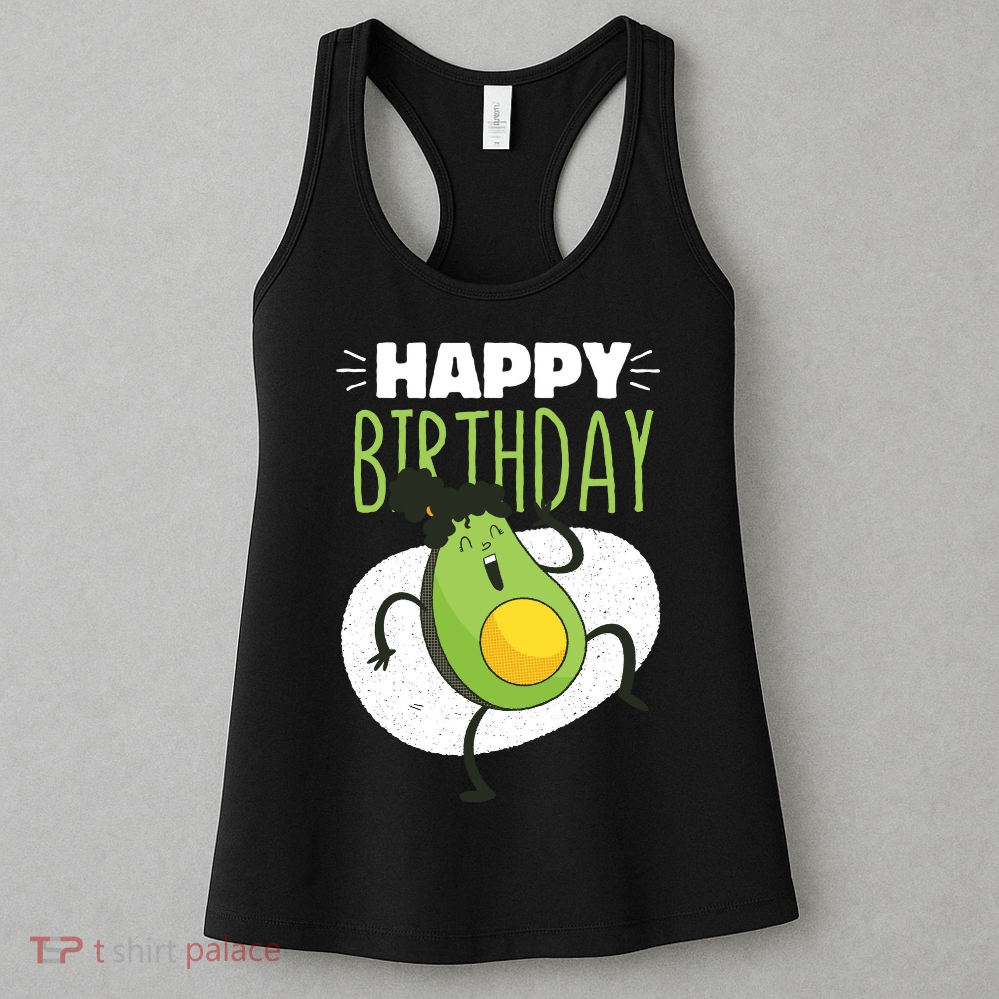 Avocado Happy Birthday Women's Tank Top
