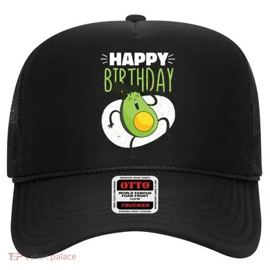 Avocado Happy Birthday Hat