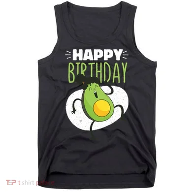 Avocado Happy Birthday Tank Top
