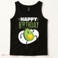 Avocado Happy Birthday Tank Top thumb 2