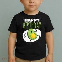 Avocado Happy Birthday Toddler T-Shirt thumb 2
