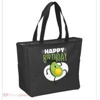 Avocado Happy Birthday Tote Bag thumb 2