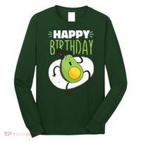 Avocado Happy Birthday Long Sleeve Shirt thumb 0