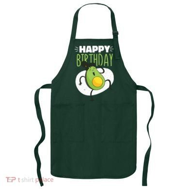 Avocado Happy Birthday Apron