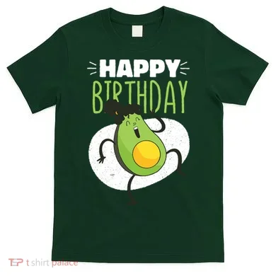 Avocado Happy Birthday T-Shirt