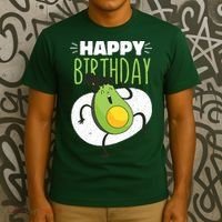 Avocado Happy Birthday T-Shirt thumb 3