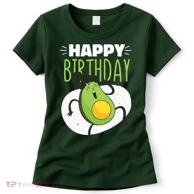 Avocado Happy Birthday Women's T-Shirt