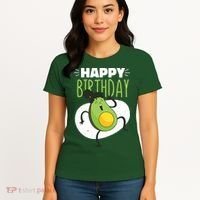 Avocado Happy Birthday Women's T-Shirt thumb 4