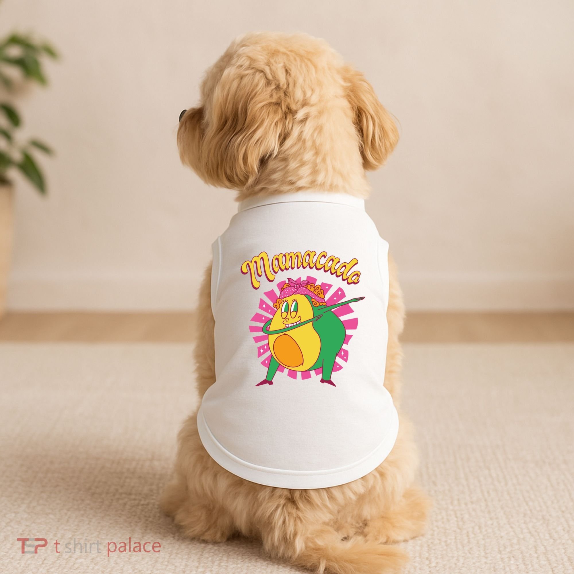 Avocado Mama Doggie Tank