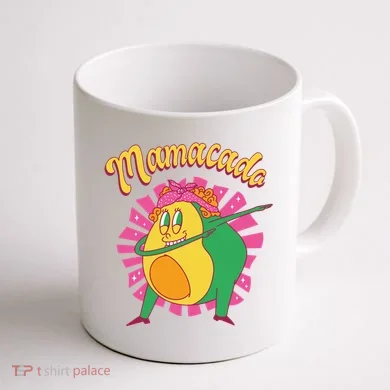 Avocado Mama Coffee Mug back