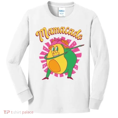Avocado Mama Kids Long Sleeve Shirt