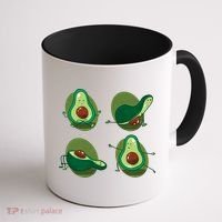 Avocado Yoga Coffee Mug thumb 1