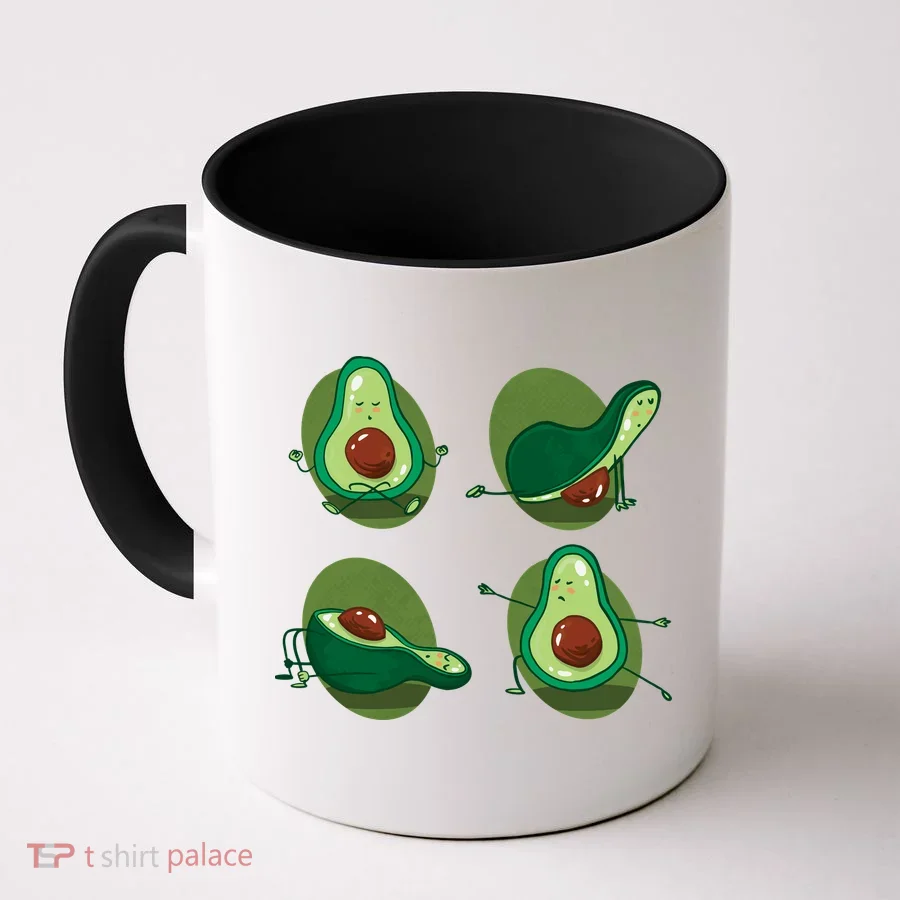 Avocado Yoga Coffee Mug