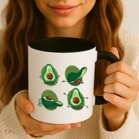 Avocado Yoga Coffee Mug thumb 3