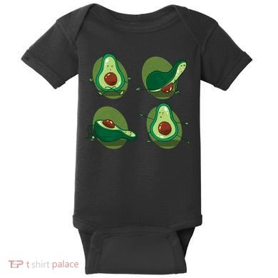 Avocado Yoga Baby Bodysuit